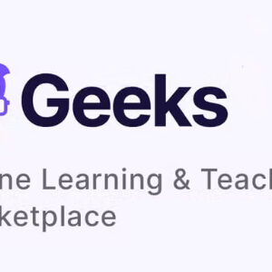 Geeks Online Learning Marketplace Theme