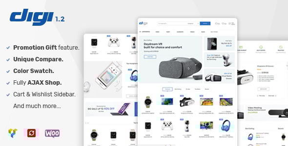 Digi theme for electronic Digi - Electronics Store Theme | vs 1.9.4 - Image 1