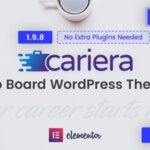 Cariera - Premium Job Board WordPress Theme | vs 1.8.9